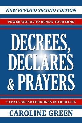 Book cover for Decrees, Declares & Prayers 2nd Edition