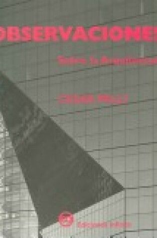 Cover of Observaciones Sobre La Arquitectura