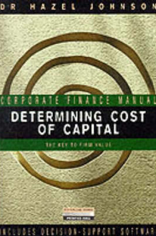 Cover of Determining Cost of Capital