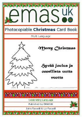 Book cover for Multilingual Christmas Card Book