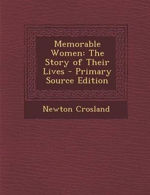 Book cover for Memorable Women