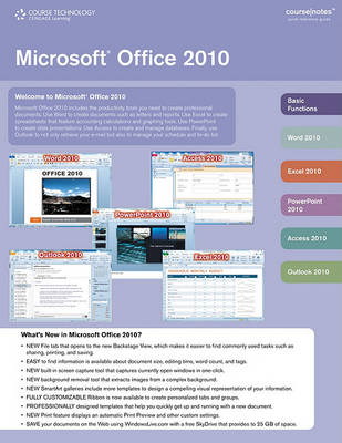 Cover of Microsoft Office 2010