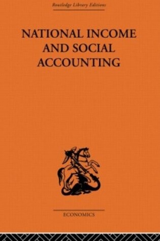 Cover of National Income and Social Accounting