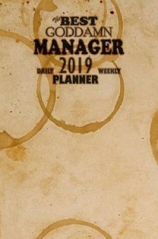 Cover of The Best Goddamn Manager Planner