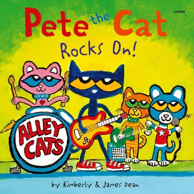 Book cover for Pete the Cat Rocks on!