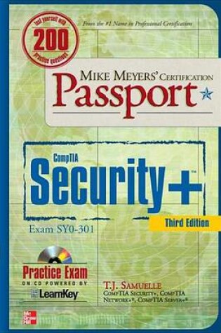 Cover of Mike Meyers' Comptia Security+ Certification Passport 3rd Edition (Exam Sy0-301)