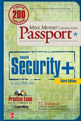 Book cover for Mike Meyers' Comptia Security+ Certification Passport 3rd Edition (Exam Sy0-301)