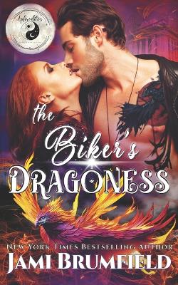 Book cover for The Biker's Dragoness