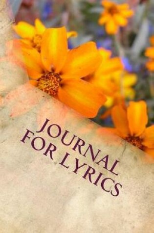 Cover of Journal for Lyrics