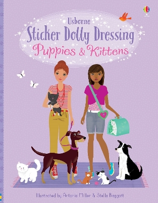 Cover of Sticker Dolly Dressing Puppies & Kittens