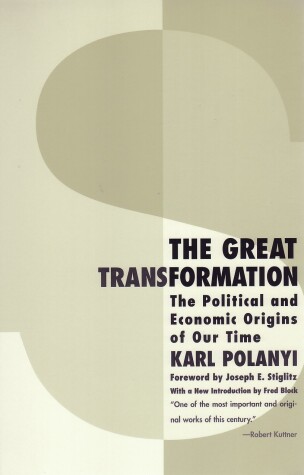 Book cover for The Great Transformation