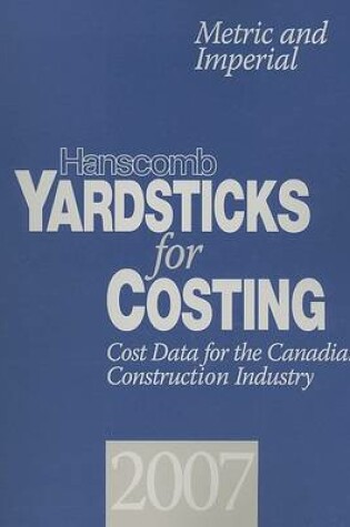 Cover of Hanscomb Yardsticks for Costing