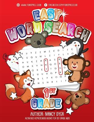 Book cover for Easy Word Search 1st Grade