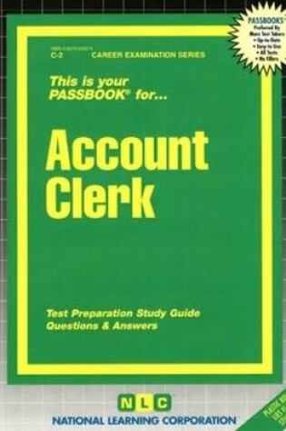 Cover of Account Clerk
