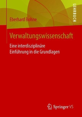 Book cover for Verwaltungswissenschaft