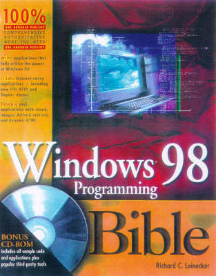 Book cover for Windows 98 Programing Bible