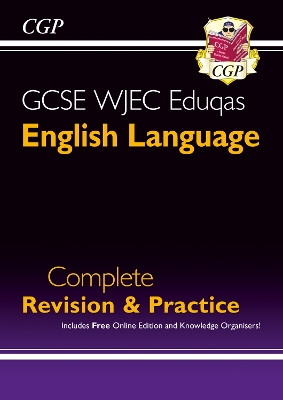 Book cover for New GCSE English Language WJEC Eduqas Complete Revision & Practice (with Online Edition)