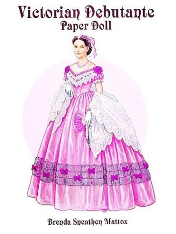 Book cover for Victorian Debutante Paper Doll