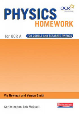 Book cover for GCSE Science for OCR A Physics Homework Book