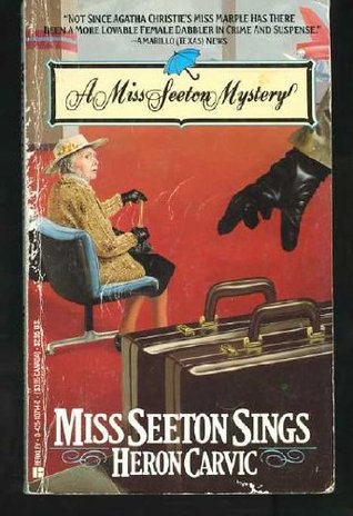 Book cover for Miss Seeton Sings