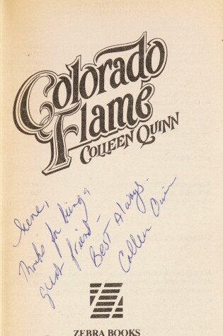 Cover of Colorada Flame