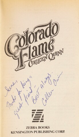 Book cover for Colorada Flame