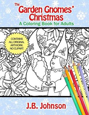 Book cover for The Garden Gnomes' Christmas