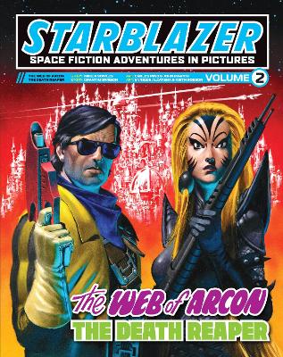 Book cover for Starblazer: Space Fiction Adventures in Pictures vol. 2