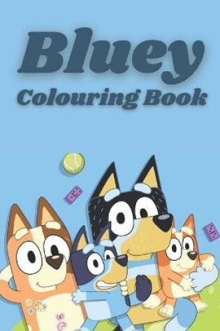 Cover of Bluey Colouring Book