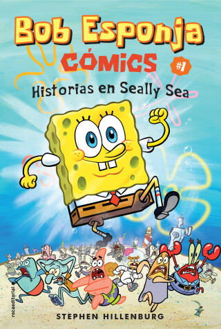 Book cover for Bob esponja 1/ Spongebob Comics 1 Silly Sea Stories