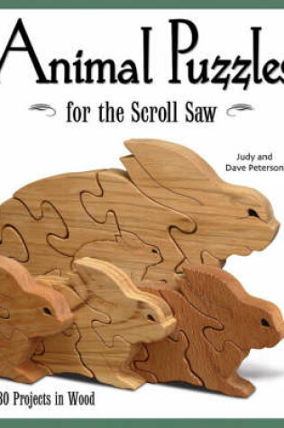 Cover of Animal Puzzles for the Scroll Saw