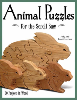 Cover of Animal Puzzles for the Scroll Saw