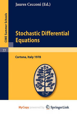 Cover of Stochastic Differential Equations