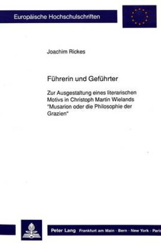Cover of Fuehrerin Und Gefuehrter