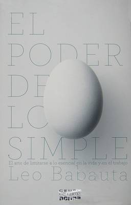 Book cover for El Poder de Lo Simple