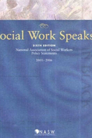 Cover of Social Work Speaks