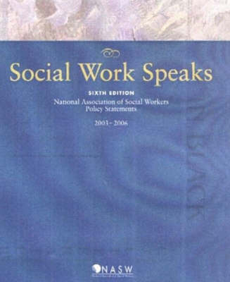 Book cover for Social Work Speaks