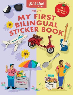 Book cover for My First Bilingual Sticker Book