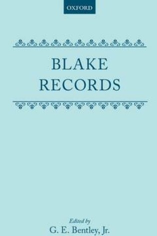 Cover of Blake Records