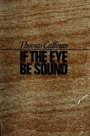 Cover of If the Eye be Sound....
