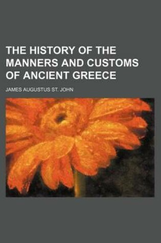 Cover of The History of the Manners and Customs of Ancient Greece