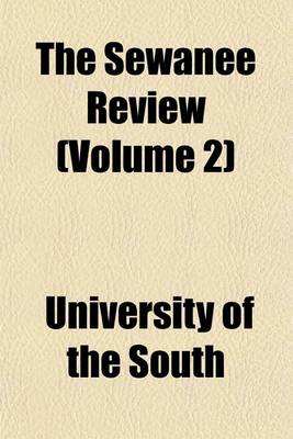 Book cover for The Sewanee Review (Volume 2)