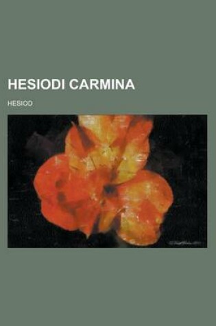 Cover of Hesiodi Carmina