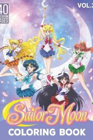 Cover of Sailor Moon Coloring Book Vol2
