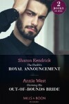 Book cover for The Sheikh's Royal Announcement / Claiming His Out-Of-Bounds Bride