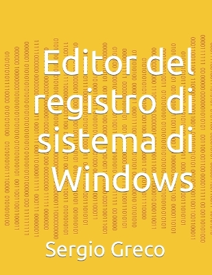 Book cover for Editor del registro di sistema di Windows