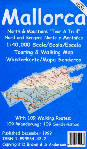 Cover of Mallorca North Tour and Trail Map