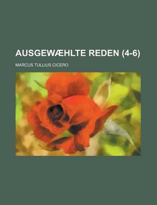 Book cover for Ausgewaehlte Reden (4-6 )