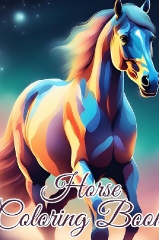 Cover of Horse Coloring Book