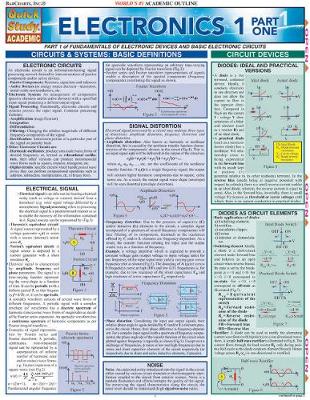 Book cover for Electronics 1 Part 1